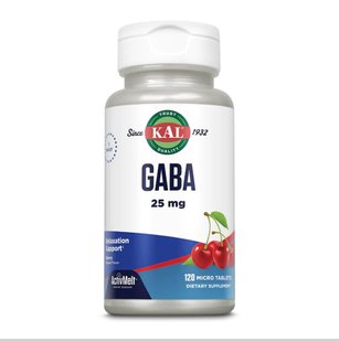 KAL Gaba ActivMelt™ 25 mg 120 tablets 2023-10-2168 фото