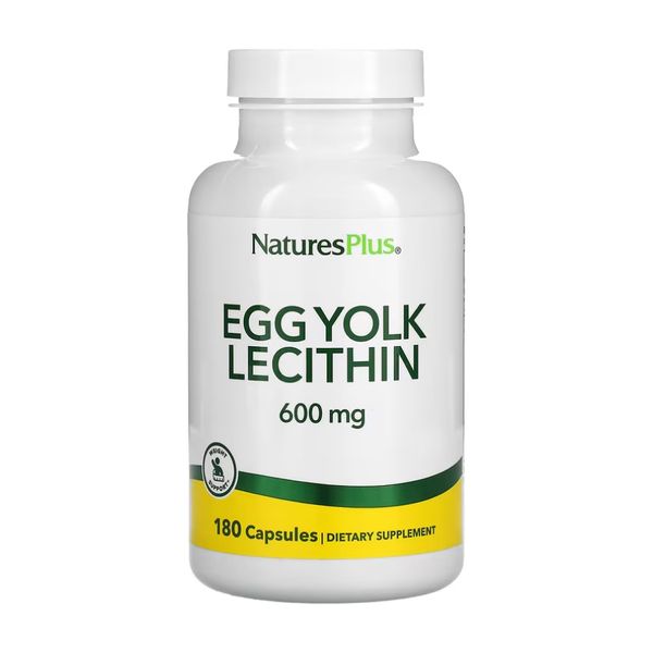 NaturesPlus Egg Yolk Lecithin 600 mg 180 caps 2023-10-2365 фото