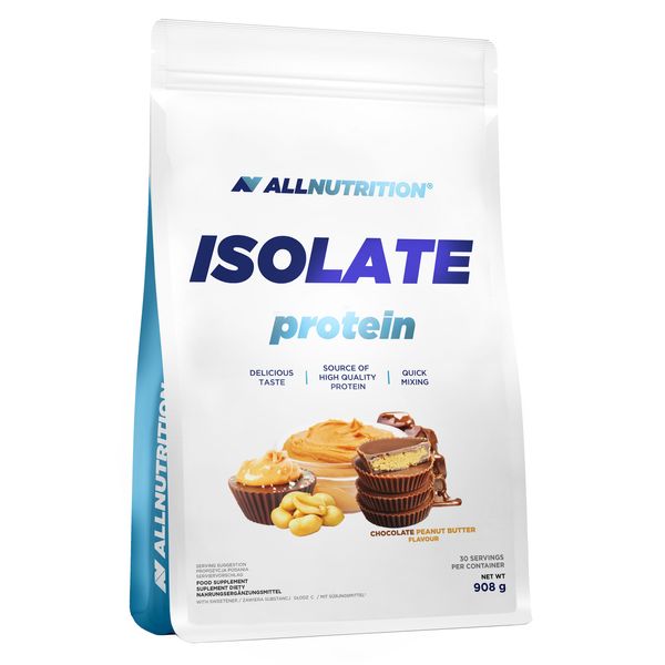 AllNutrition Isolate Protein Шоколад-Арахісове Масло 908г 2022-10-3027 фото