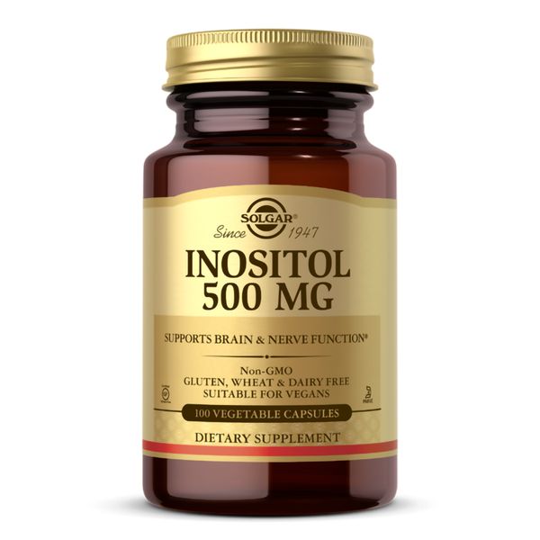 Solgar Inositol 500 mg 100 vcaps 18016-01 фото