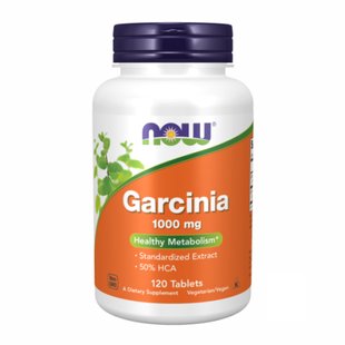 NOW Garcinia 1000 mg 120 tabs 2022-10-0034 фото