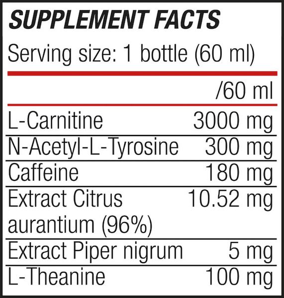 Blade Sport L-Carnitine 3000 Shot Вишня 60 мл 22881-01 фото