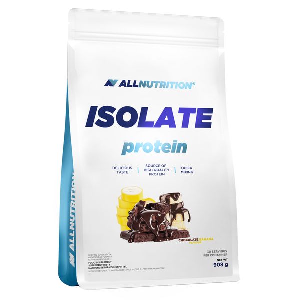 AllNutrition Isolate Protein Шоколад Банан 908г 2022-10-3023 фото