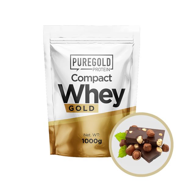 Pure Gold Protein Compact Whey Gold Chocolate Hazelnut 1000г 2022-09-0504 фото