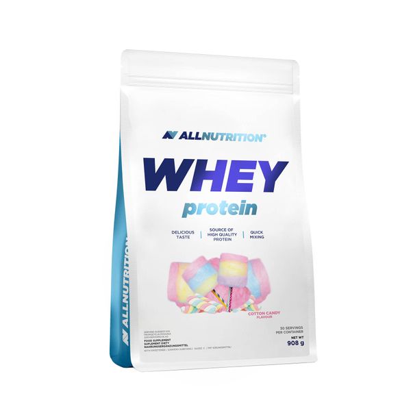 AllNutrition Whey Protein Цукрова Вата 908г 100-25-2410891-20 фото