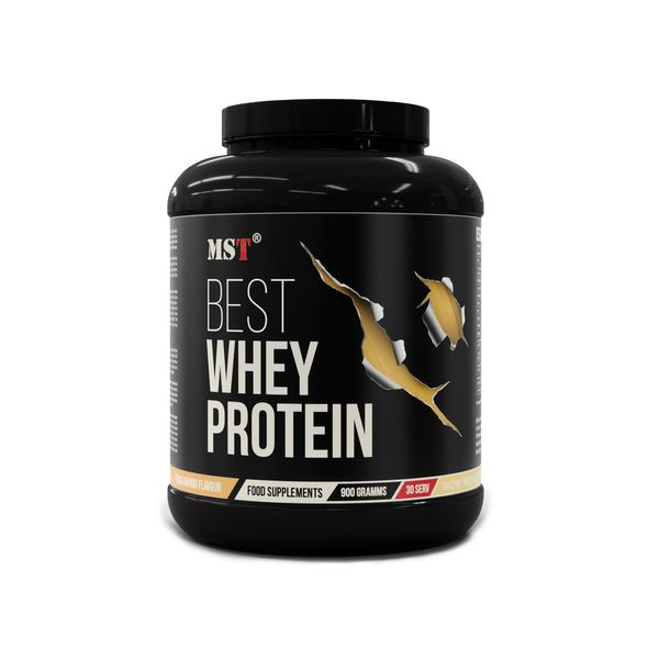 MST BEST Whey Protein + Enzyme Персик-Манго 900г 22396-04 фото