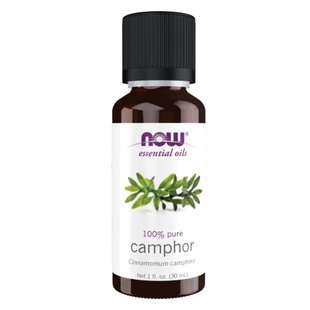 NOW Camphor Oil 30 ml (1fl.OZ.) 2022-10-2666 фото