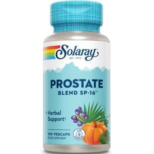 Solaray Prostate Blend Sp-16 100 vegan capsules 100-25-8421544-20 фото