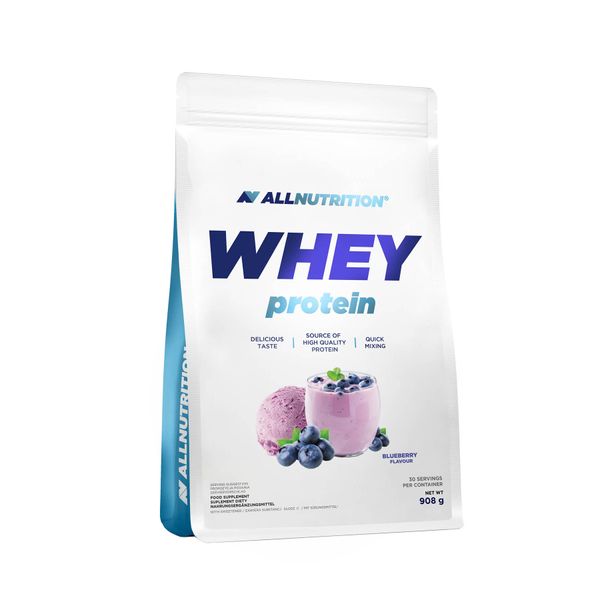 AllNutrition Whey Protein Чорниця 908г 100-61-3836142-20 фото