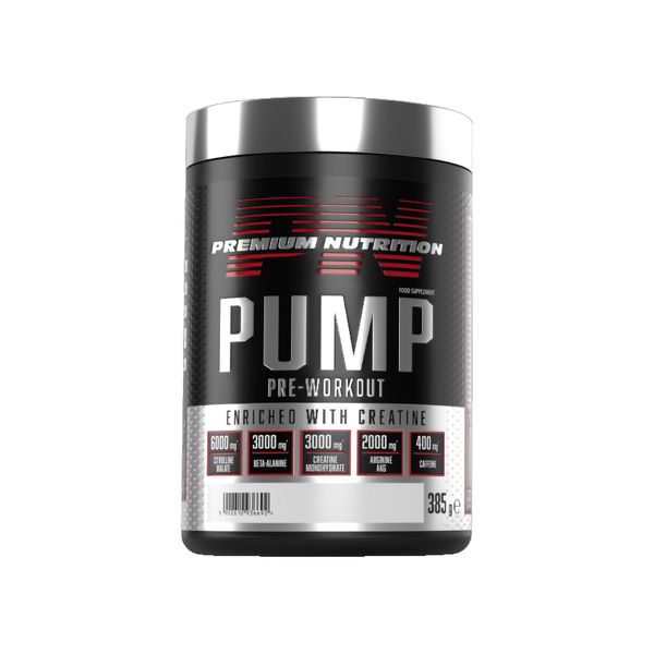 Premium Nutrition Pump Pre-Workout Яблуко 385г 22646-01 фото