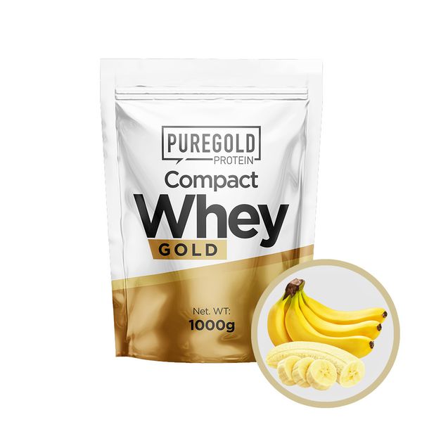 Pure Gold Protein Compact Whey Gold Banana Cream 1000г 2022-09-0792 фото