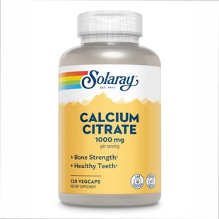 Solary Calcium Citrate 1000 mg 120 vcaps 2022-10-1023 фото