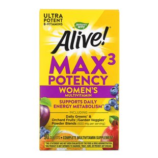 Nature's Way Max3 Women's 90 tabs 2022-10-1051 фото