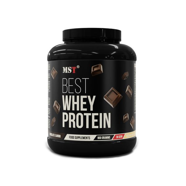 MST BEST Whey Protein + Enzyme Шоколад 900г 22396-01 фото