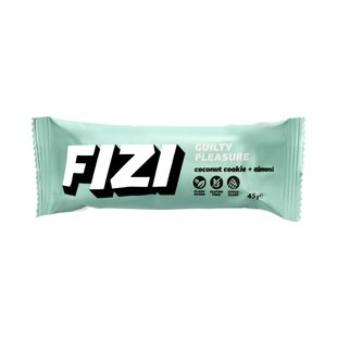 FIZI Bar Guilty Pleasure Coconut Cookie + Almond 45г 21401-01 фото