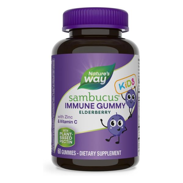 Nature's Way Sambucus Kids Immune Support 60 gummies 2022-10-1102 фото