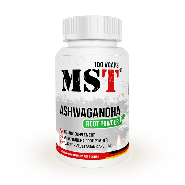 MST Ashwagandha Root Extract 100 caps 18612-01 фото