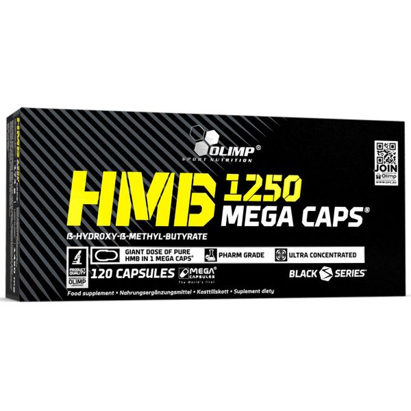 Olimp HMB 1250 Mega Caps 120 caps 01463-01 фото